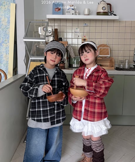 44[予約]matilda&lee buy check shirt