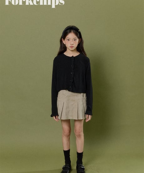 6[予約]FORKCHIPS wave cardigan