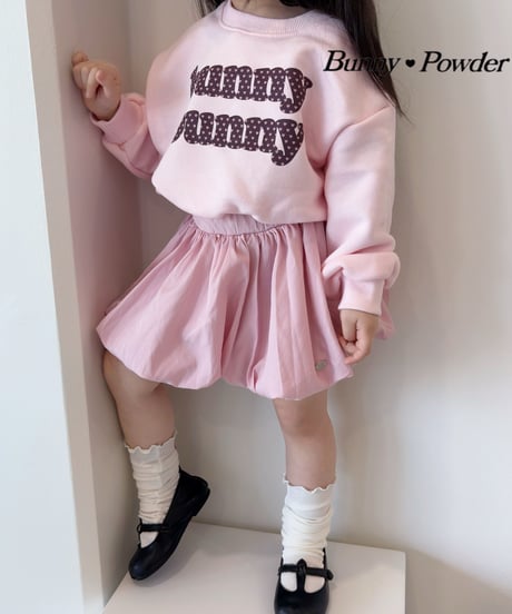 56[予約]bunny powder balloon skirt