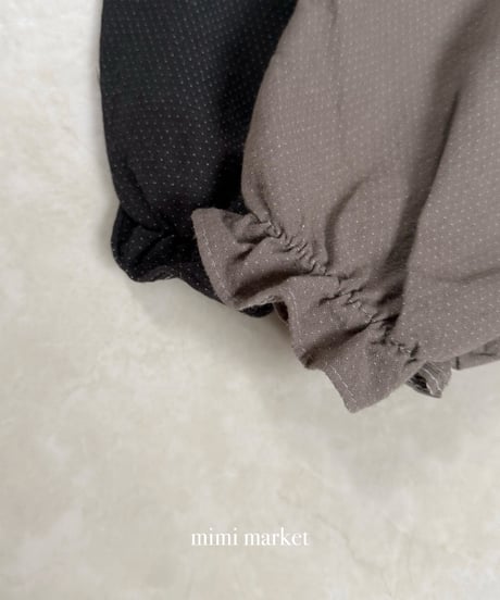 13[予約]mimi market momo frill pants