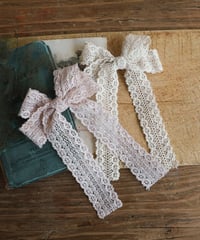 40[予約]FLO sable lace hairpin