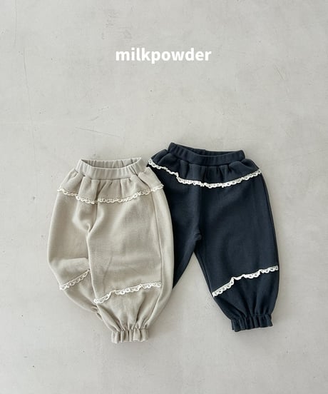 17[予約]milkpowder blanc pants