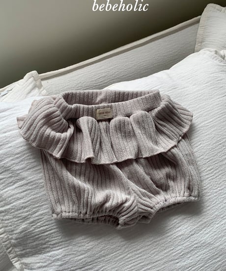 39[予約]bebeholic vivi frill pants