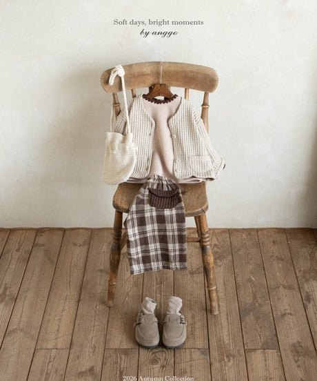 12[予約]anggo cookie pants