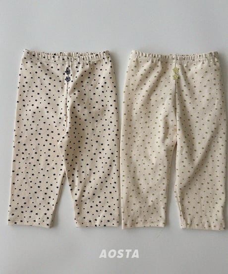 35[予約]Aosta star candy leggings