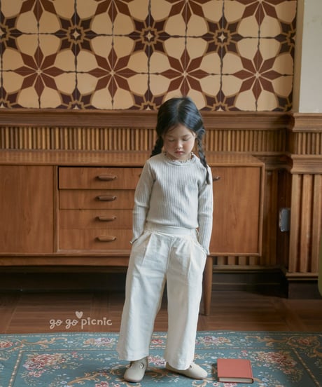 6[予約]go go picnic sophie mock neck