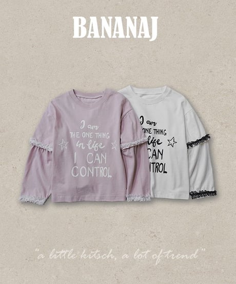 24[予約]BANANAJ control layered tee