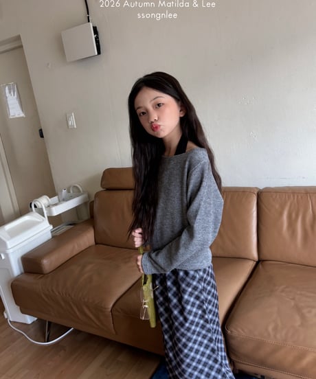 10[予約]matilda&lee knit off shoulder