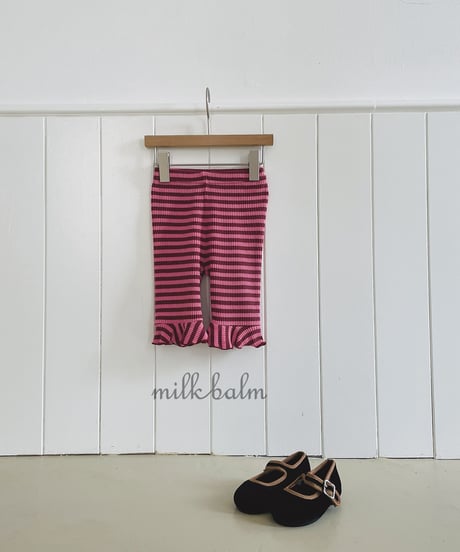 24[予約]milkbalm lollipop frill pants