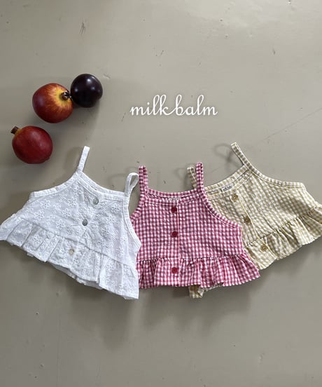 29[予約]milkbalm punched bustier