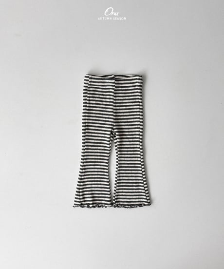 12[予約]onu frill bootcut