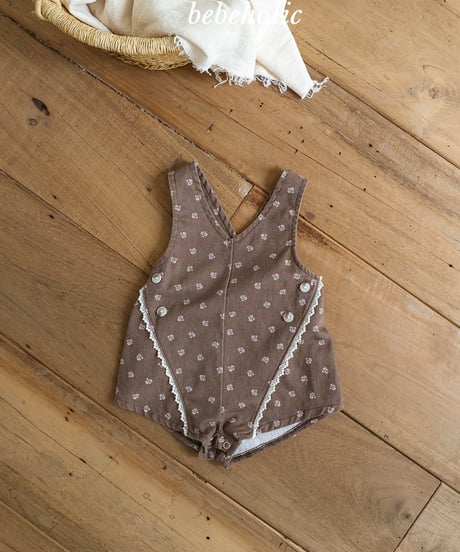 45[予約]bebeholic eve suspender suit