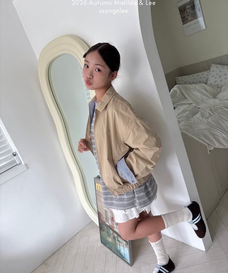 84[予約]matilda&lee colorblock jumper