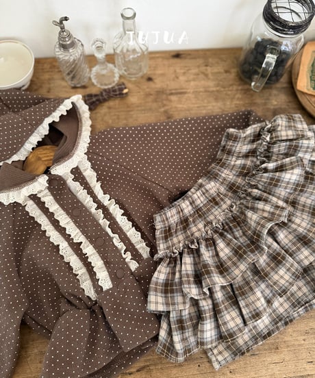 28[予約]jujua roman frill pants