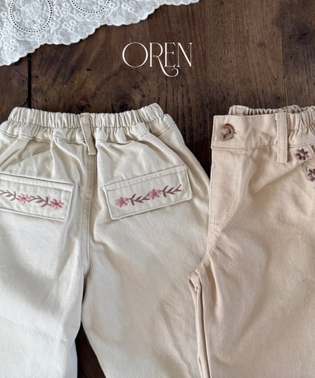 18[予約]OREN melrose chino pants