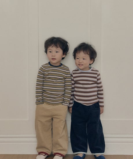 24[予約]送料無料 the beige corduroy binding pants