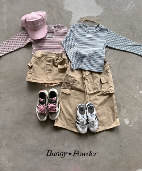 7[予約]bunny powder goat cargo pants