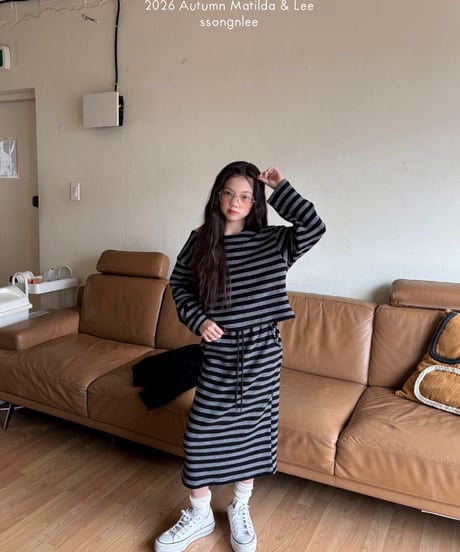 50[予約]matilda&lee billie knit skirt