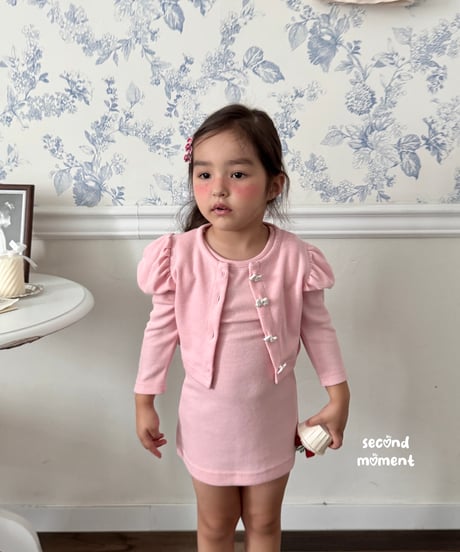 39[予約]second moment ribbon dress set
