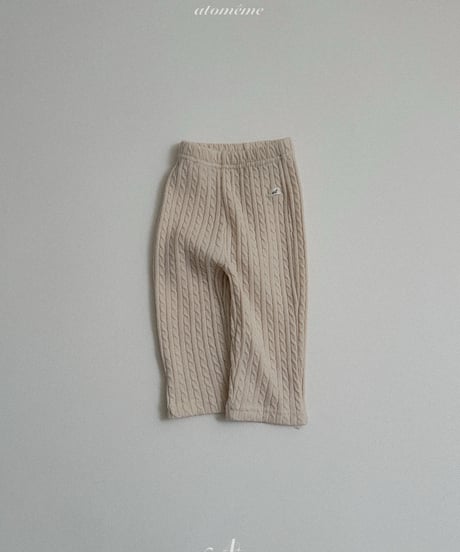 12[予約]atomeme have knit pants