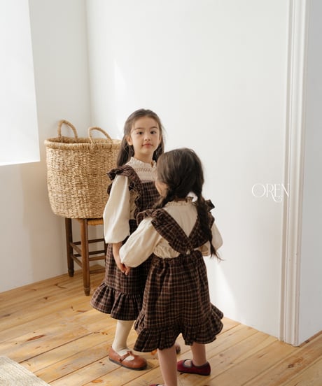 1[予約]OREN sollyeon suspender dress