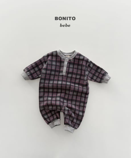60[予約]bonito pink series suit(6-18m)