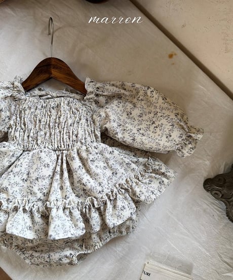 54[予約]marron juliet suit(6-18m)