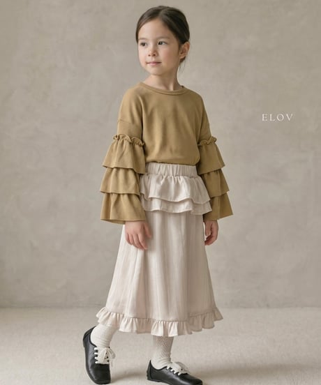 18[予約]elov&monpetitbebe creamy skirt