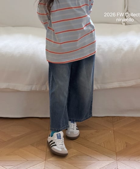 35[予約]ninibello 808 denim pants