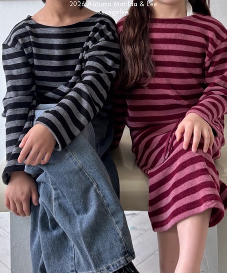 50[予約]matilda&lee billie knit skirt