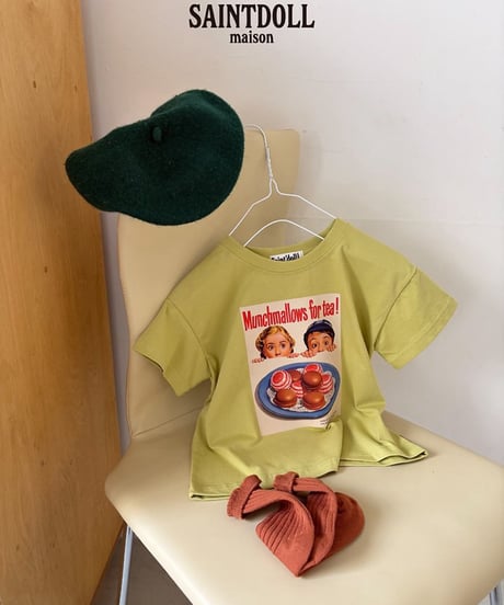16[予約]saintdoll chocolate short sleeve t-shirt