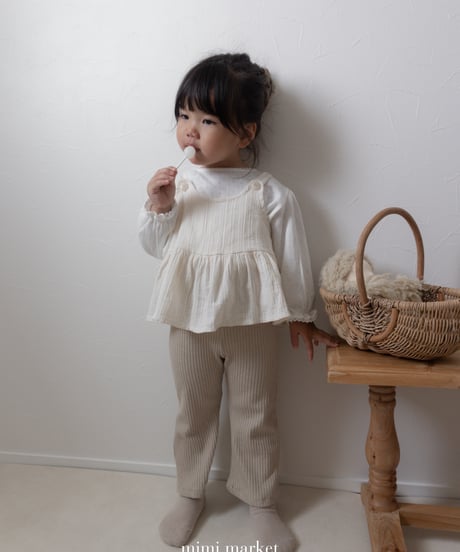 18[予約]mimi market vest blouse