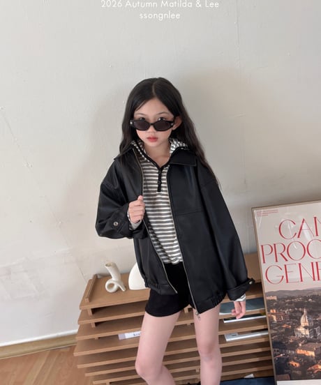88[予約]matilda&lee leather blouson