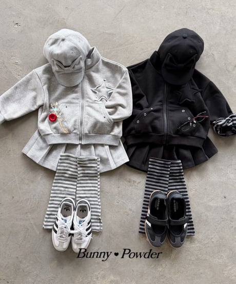 43[予約]bunny powder star zip up