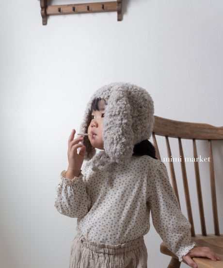 34[予約]mimi market pleated collar tee