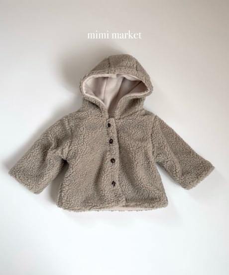 30[予約]mimi market sherpa hood coat