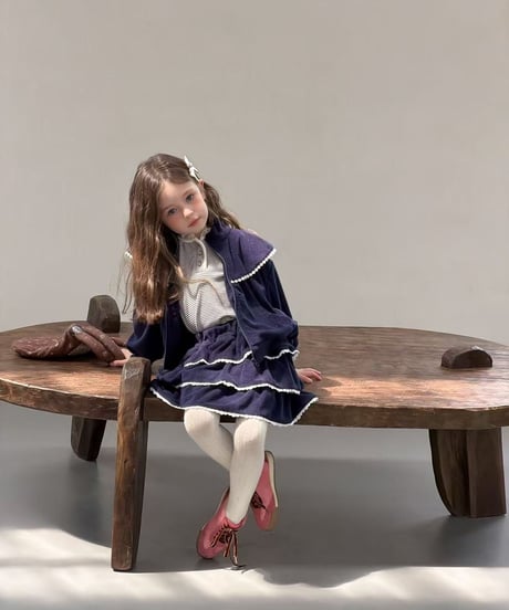 65[予約]aiai oak frill matching set