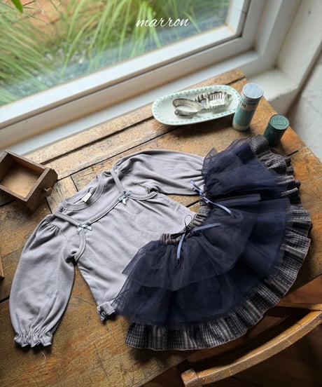 26[予約]marron maple skirt(XS-L)
