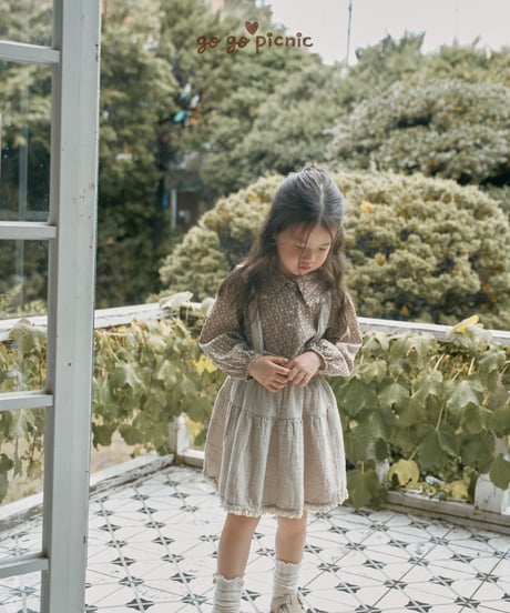 3[予約]go go picnic anny blouse