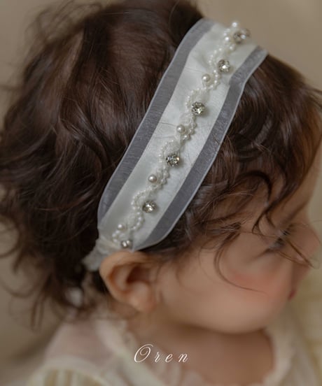 70[予約]OREN rose line hairband