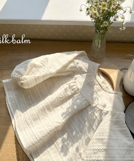 7[予約]milkbalm jude blouse