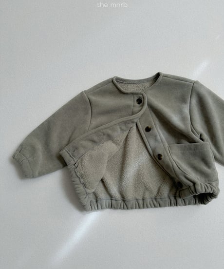 42[予約]minirobe poywarm cardigan