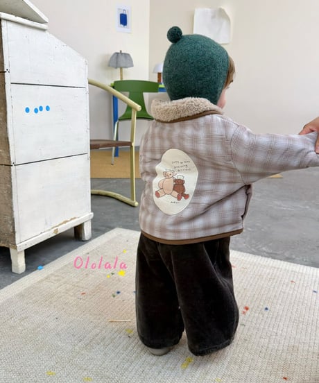 23[予約]ololala mini cacorduroy pants