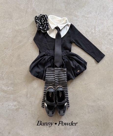 56[予約]bunny powder balloon skirt