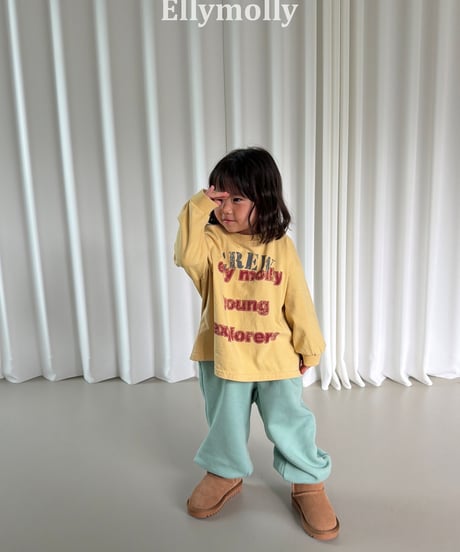 18[予約]ELLYMOLLY crew box t
