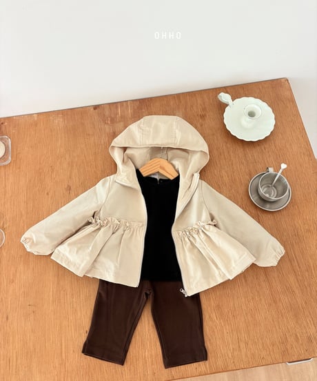 12[予約]ohho frill windbreaker