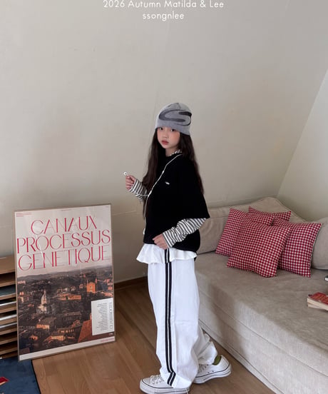 53[予約]matilda&lee lace line track pants
