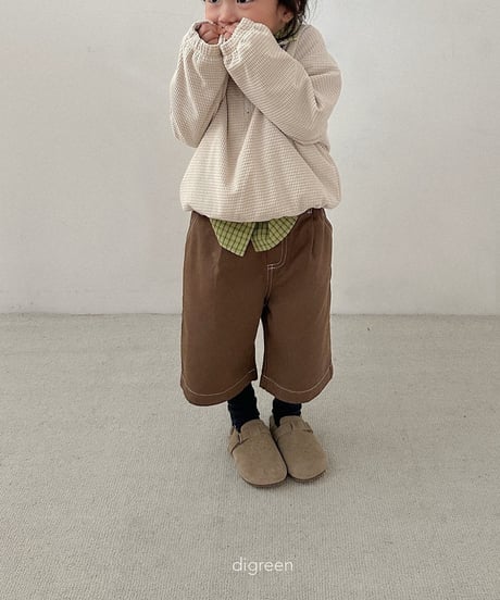 32[予約]digreen denny half zip