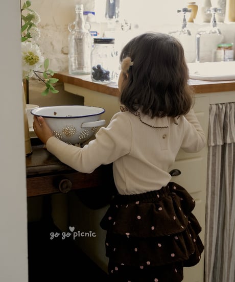 12[予約]go go picnic sweddy pants skirt