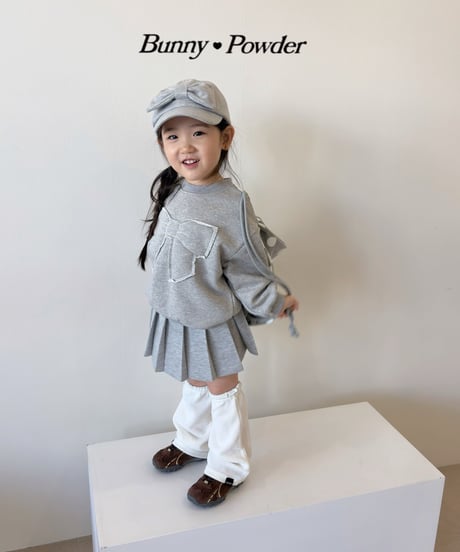 80[予約]bunny powder preppy leg warmers